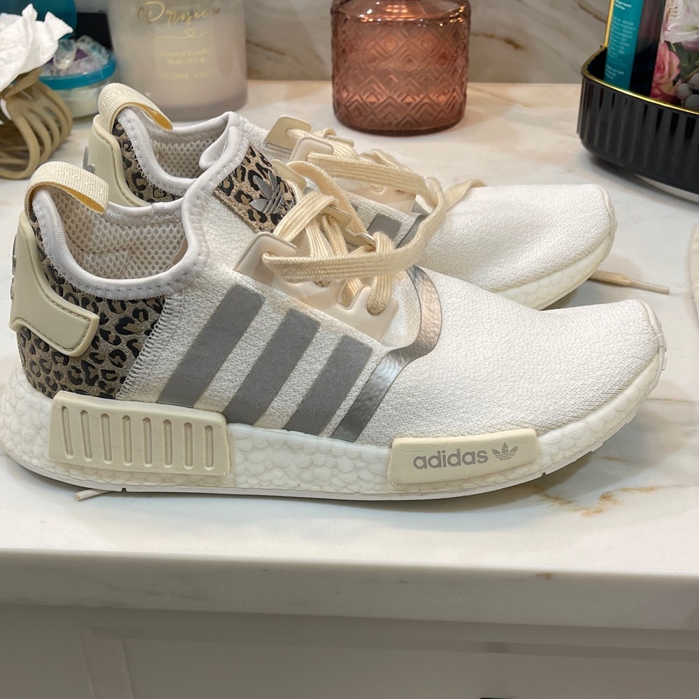 Adidas NMD White,Beige, Leopard Women’s shoes